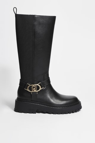 Bottes en cuir Rumi 39 - Noir