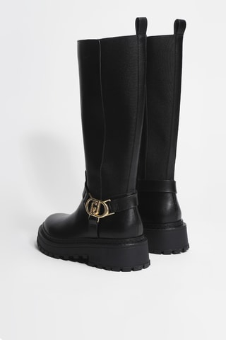 Bottes en cuir Rumi 39 - Noir