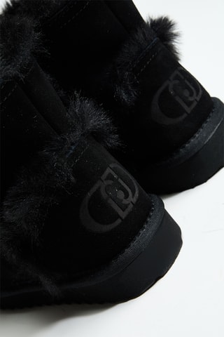 Bottines fourrées cuir Jil 05 - Noir