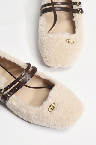 Babies en cuir Brigitte 06 - Beige