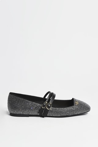 Babies en cuir Brigitte 06 - Noir