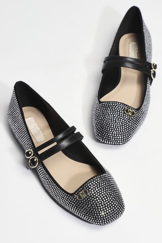 Babies en cuir Brigitte 06 - Noir