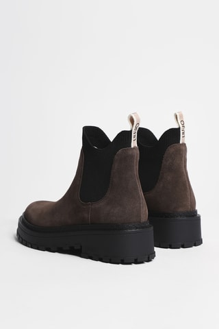 Bottines Chelsea en cuir Rumi 42 - Marron