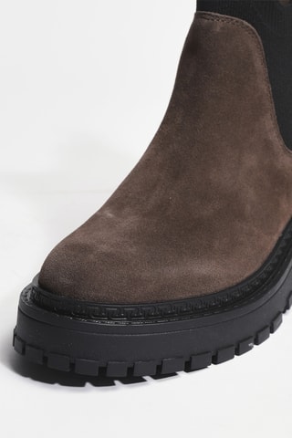 Bottines Chelsea en cuir Rumi 42 - Marron