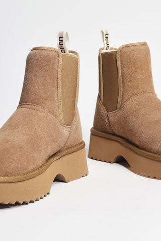 Bottines en cuir Juny 02 - Marron