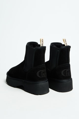 Bottines en cuir Juny 02 - Noir