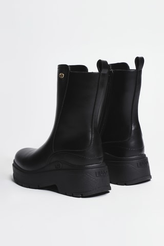 Bottines en cuir Andrea 05 - Noir
