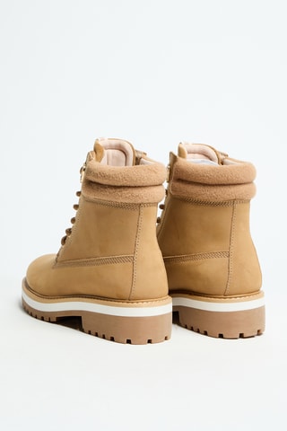 Bottines en cuir Tammy 01 - Camel