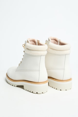Bottines en cuir Tammy 01 - Blanc