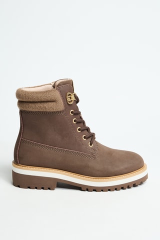 Bottines en cuir Tammy 01 - Marron