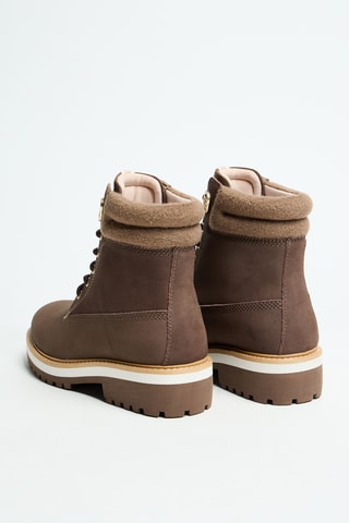 Bottines en cuir Tammy 01 - Marron