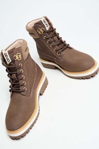 Bottines en cuir Tammy 01 - Marron