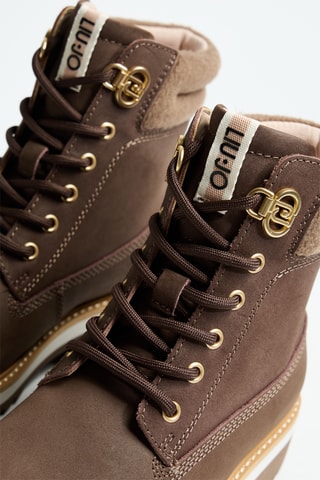 Bottines en cuir Tammy 01 - Marron