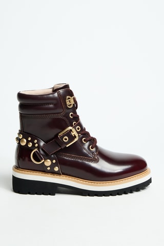 Bottines en cuir Tammy 02 - Marron