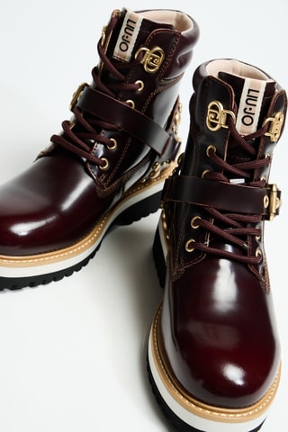 Bottines en cuir Tammy 02 - Marron