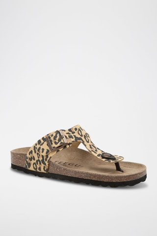 Sandalen - Beige en Zwart