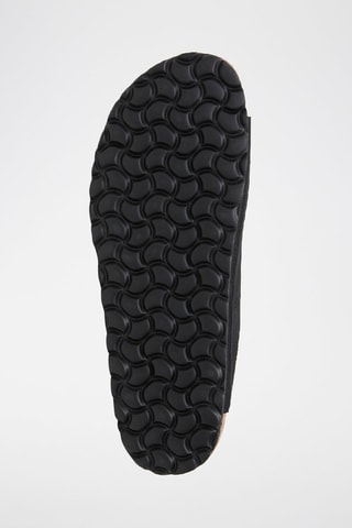 Mules en cuir - Noir