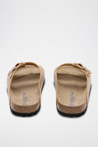 Mules en cuir - Marron