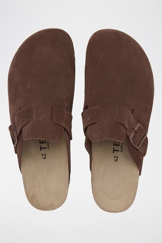 Sabots en cuir - Marron