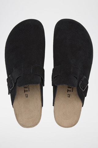 Sabots en cuir - Noir