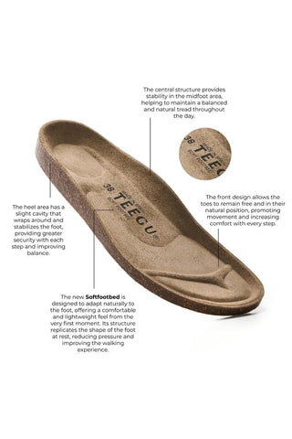 Mules plateformes en cuir - Kaki