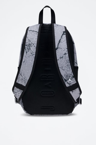 Mochila Jan Jersey - Negro, rojo y gris