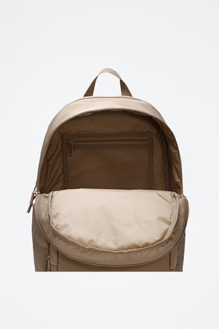 Mochila - Beige y negro