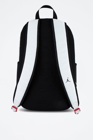 Mochila - Blanco, negro y rojo