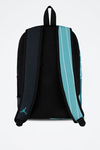 Mochila - Blanco, negro y verde