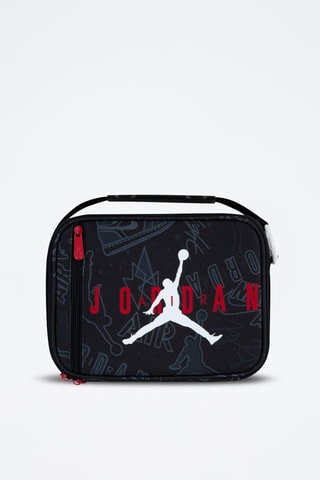 Bolsa portalimentos - Jordan - Negro y rojo