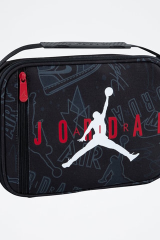 Bolsa portalimentos - Jordan - Negro y rojo