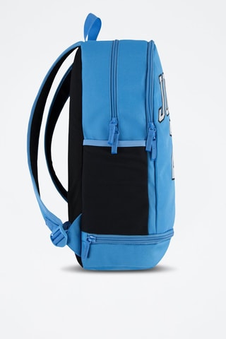 Mochila - Blanco, negro y azul