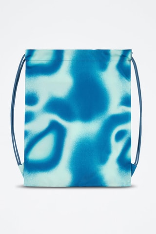 Mochila con cordones - Azul