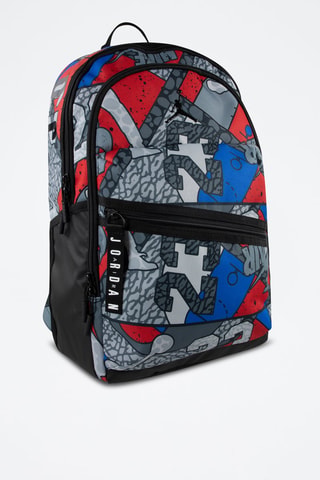 Mochila - Negro, rojo y azul
