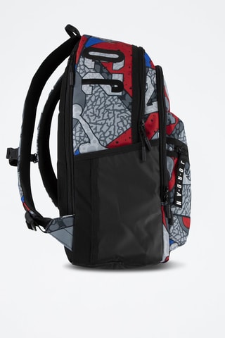 Mochila - Negro, rojo y azul