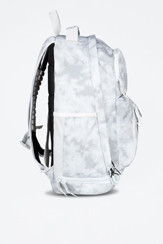 Mochila tie-dye Gris claro - - Blanco, negro y gris