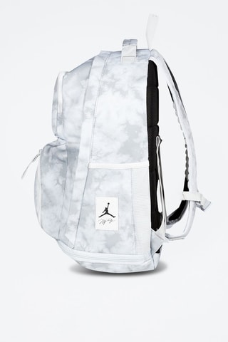 Mochila tie-dye Gris claro - - Blanco, negro y gris