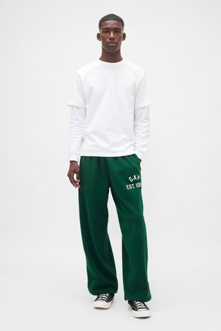 Pantalon baggy - Vert émeraude