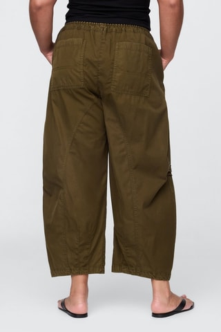Biologisch Katoenen Broek Loose - Kaki