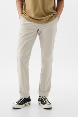 Pantalon slim - Gris clair