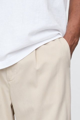 Pantalon relaxed - Beige