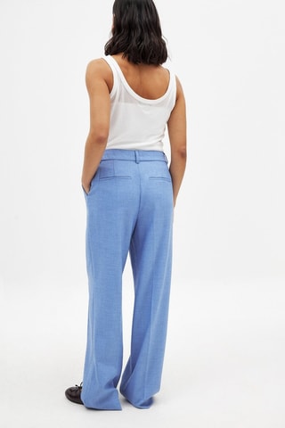 Broek Wide Legs - Lichtblauw