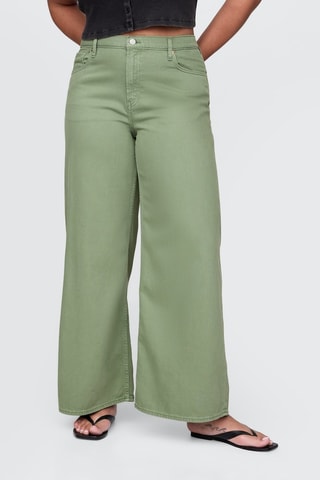 Baggy Jeans - Groen