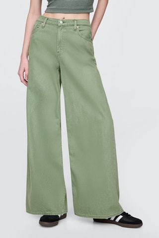 Baggy Jeans - Groen