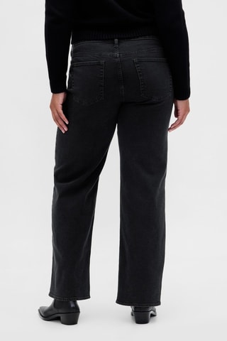 Biologisch Katoenen Rechte Jeans Zwart