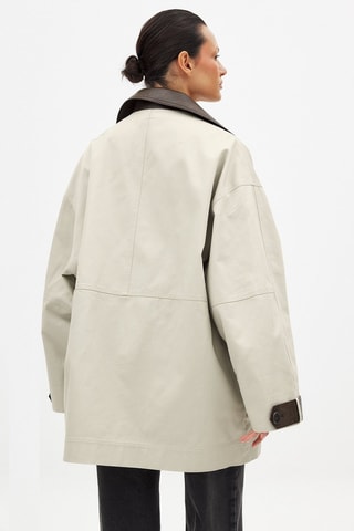 Oversized Jasje - Beige