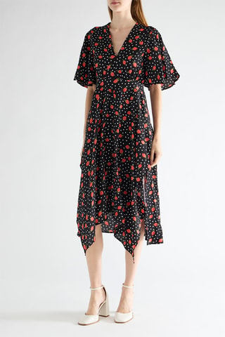 Robe midi - Noir