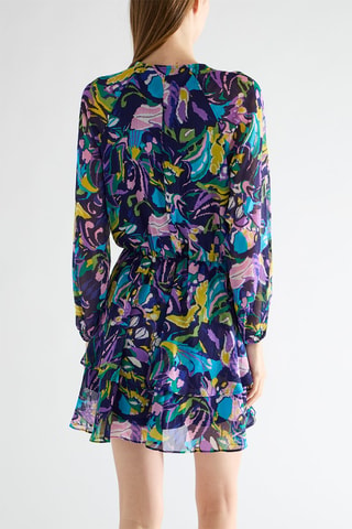 Robe - Bleu et violet