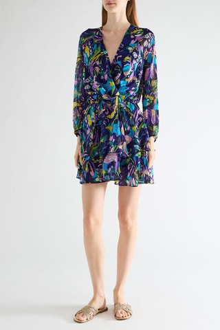 Robe - Bleu et violet
