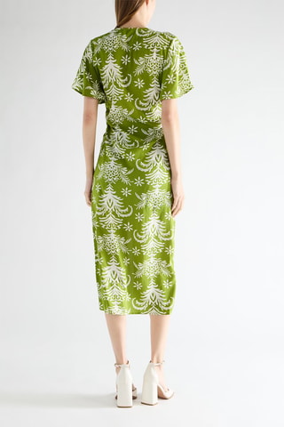 Robe midi - Vert